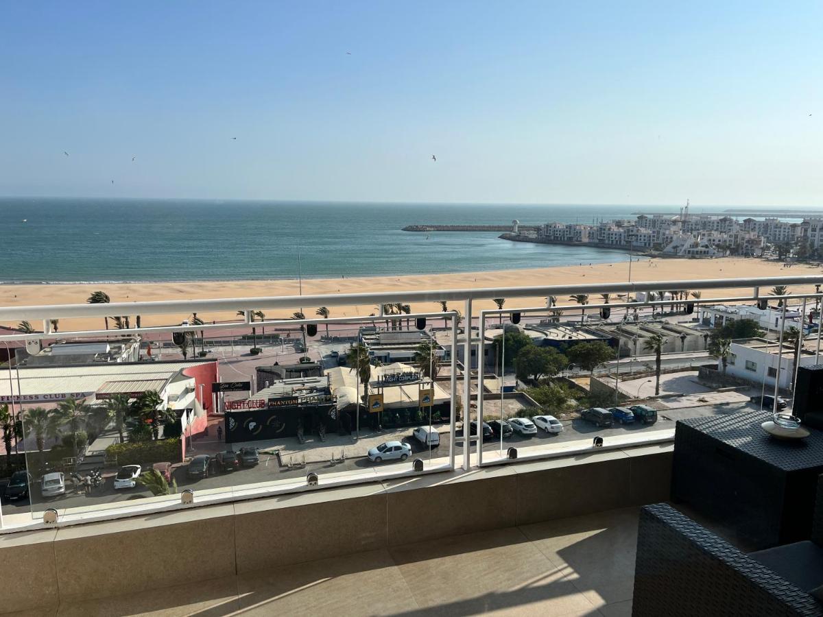 Luxury Apartment 105Sqm Terrace Seafront Wifi Unlimited Agadir Eksteriør bilde