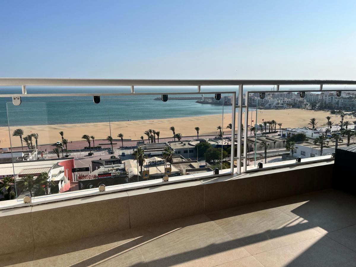 Luxury Apartment 105Sqm Terrace Seafront Wifi Unlimited Agadir Eksteriør bilde